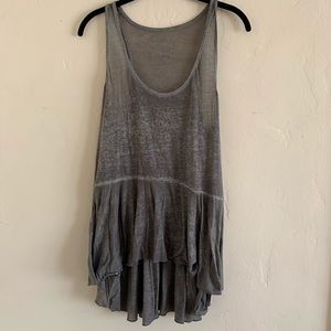 Free People Grey Tank